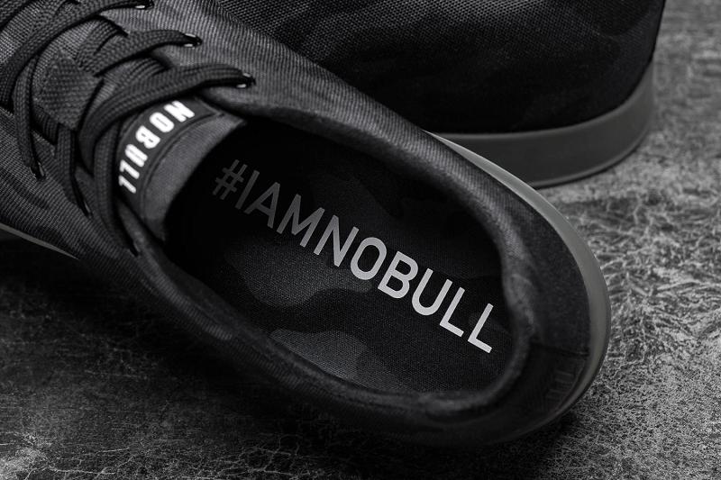 Nobull Night Camo Canvas Men's Trainers Camo | USA Z1512U